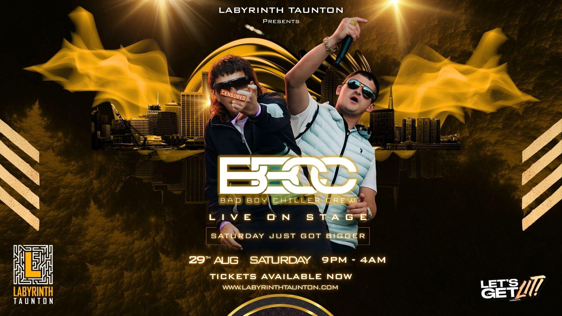 SATURSFACTION PRESENTS: BAD BOY CHILLER CREW (BBCC) live