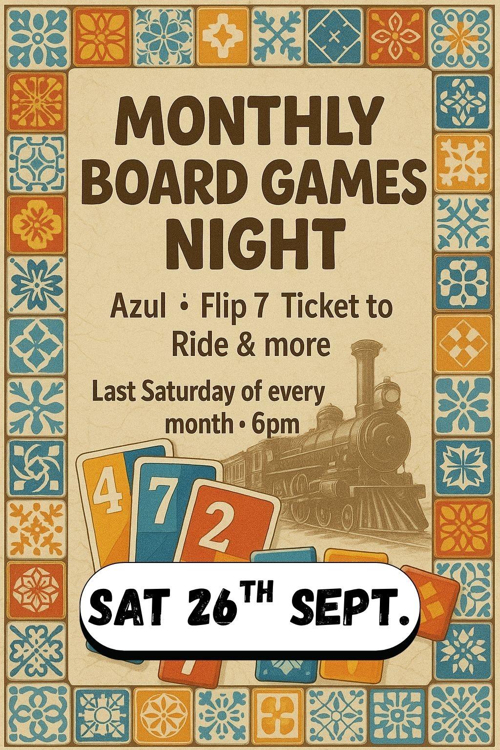Boardgame Meetup - September