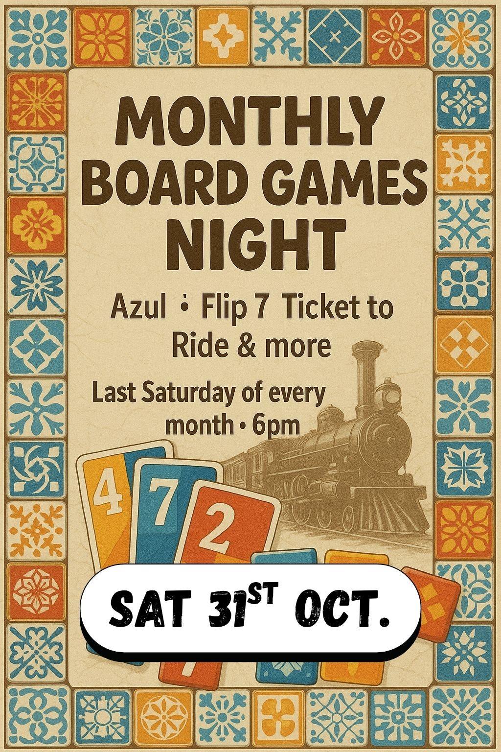 Boardgame Meetup - October