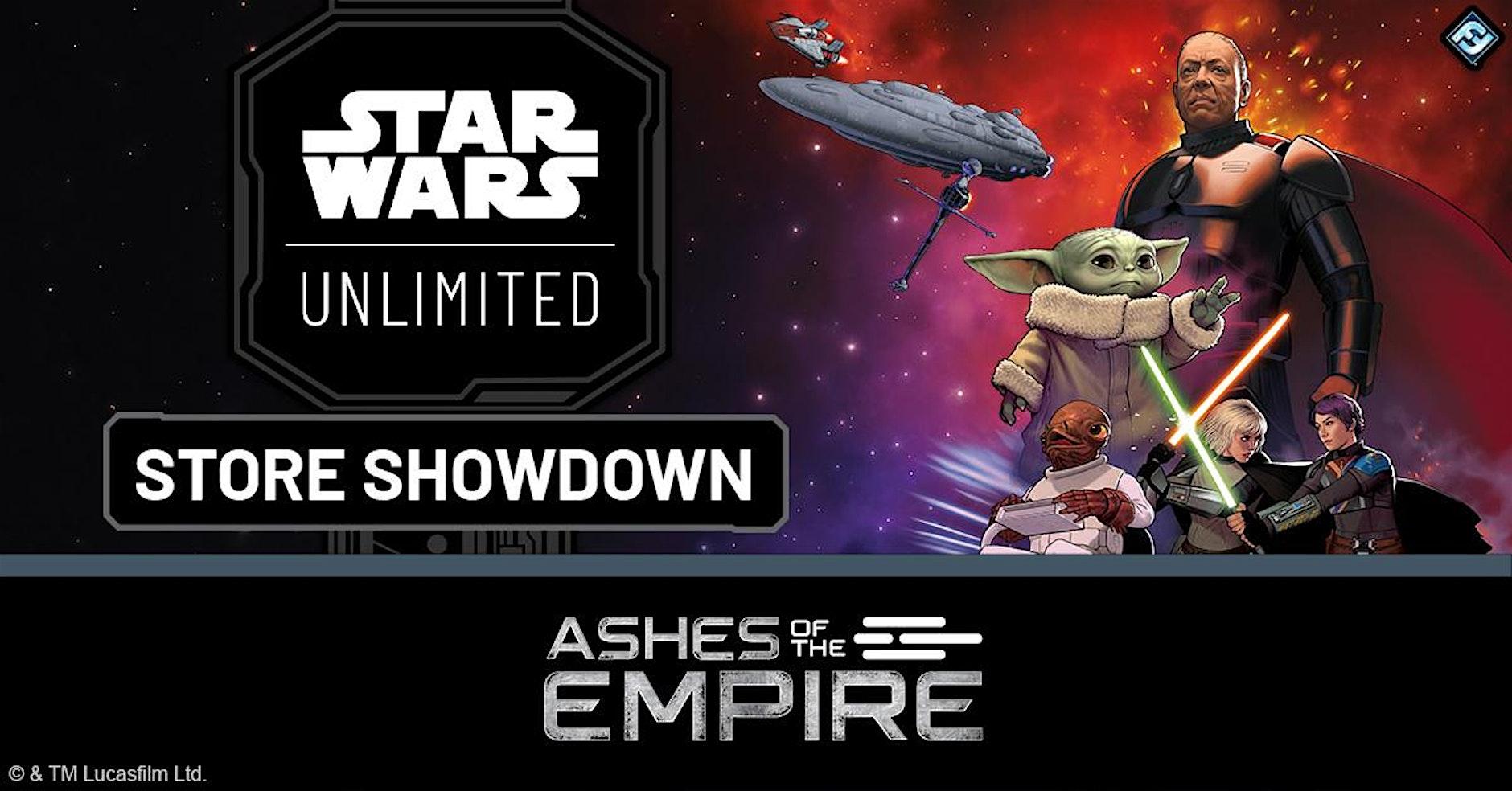 Star Wars Unlimited: Ashes Of The Empire Store Showdown