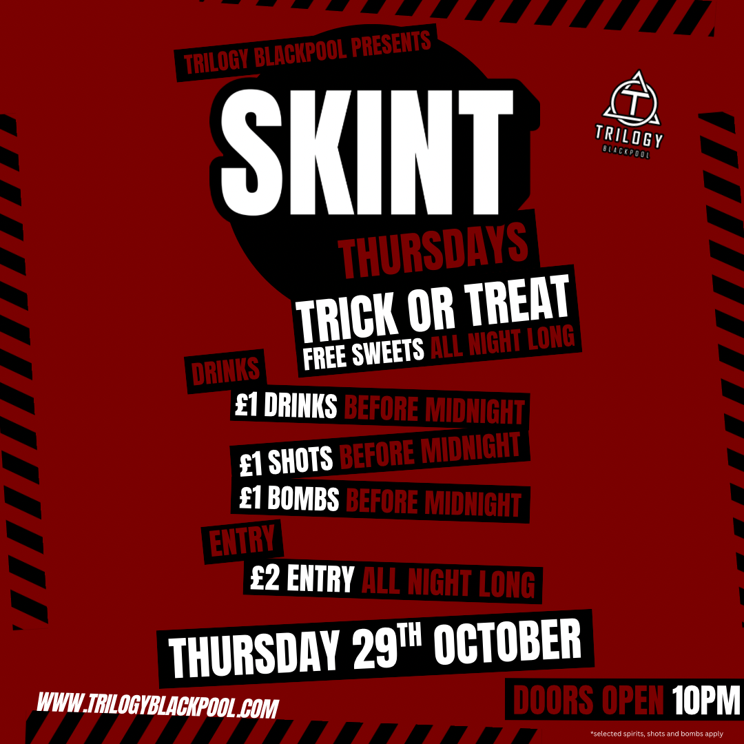 Skint Thursdays Presents... TRICK OR TREAT