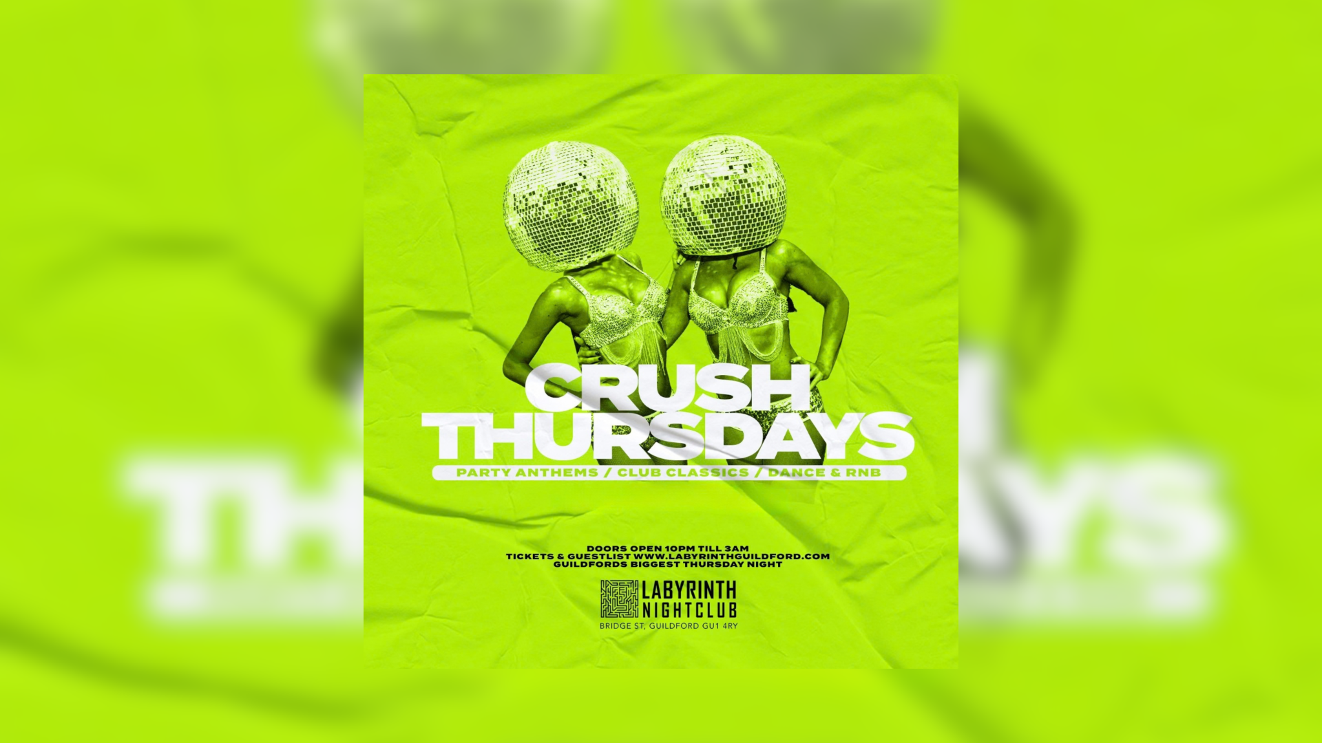 CRUSH THURSDAYS @ LABYRINTH
