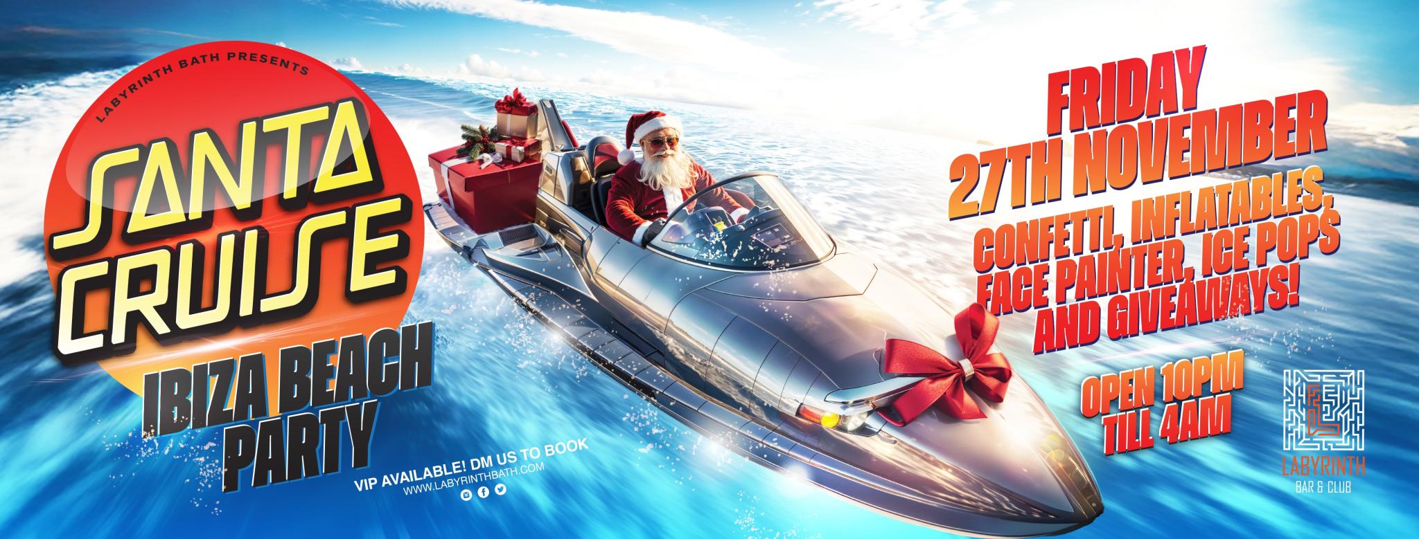Santa Cruise - Winter Beach Party