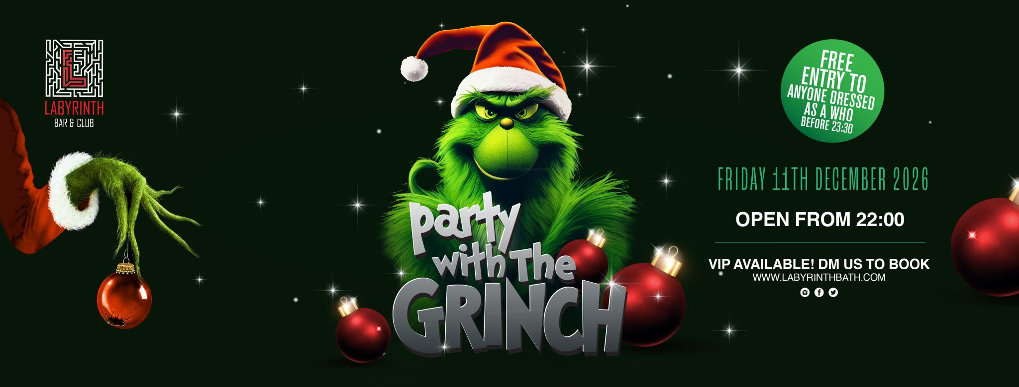 Party with THE GRINCH!
