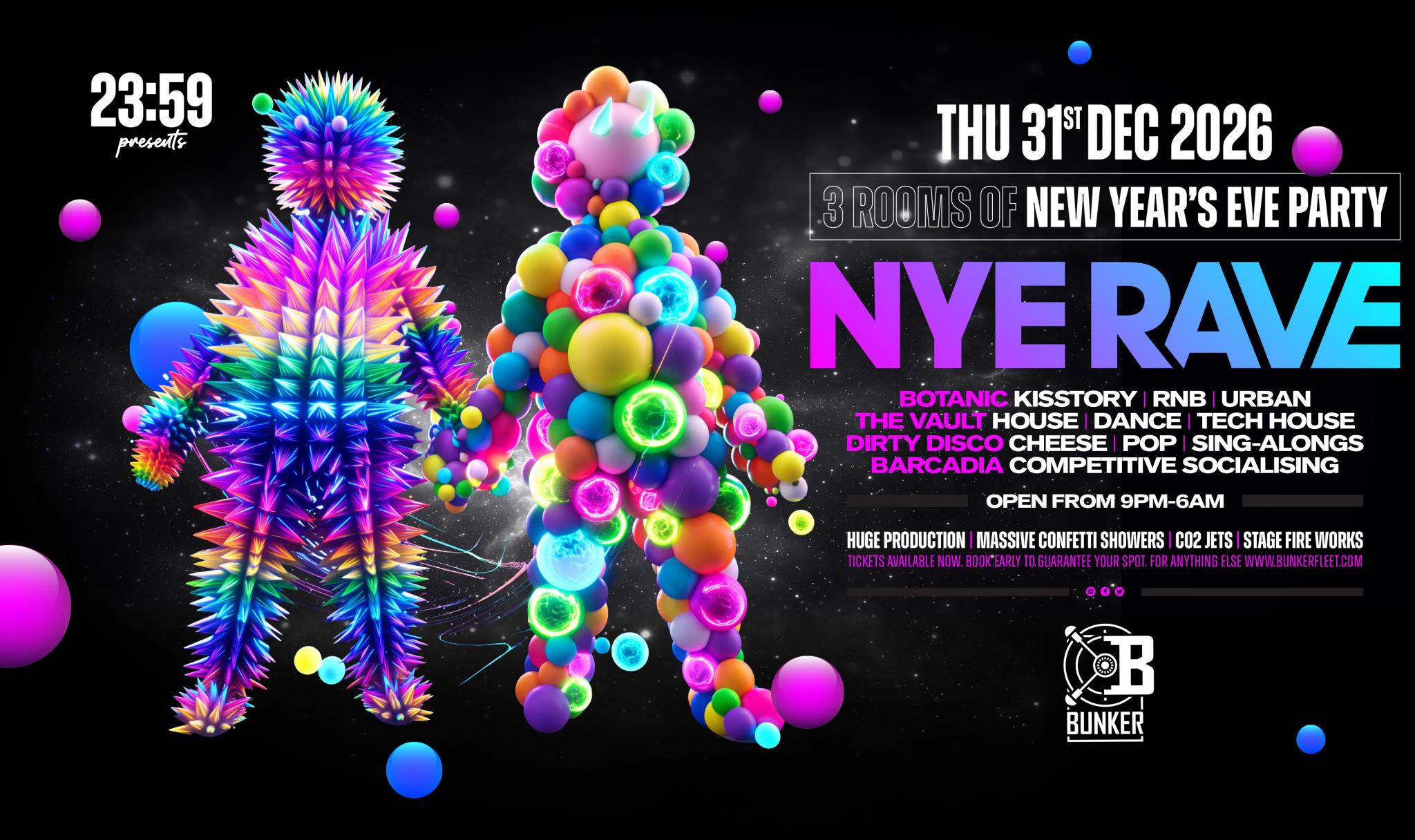 23:59 Presents The NYE Rave