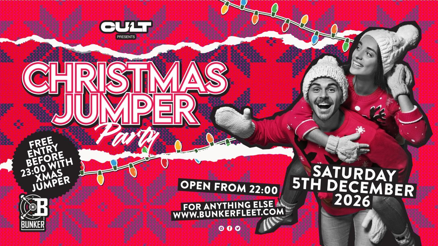 CULT SATURDAYS - Xmas Jumper Party