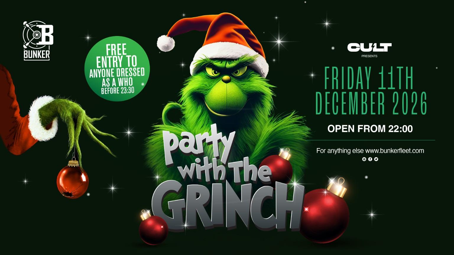 CULT SATURDAYs -Meet The Grinch