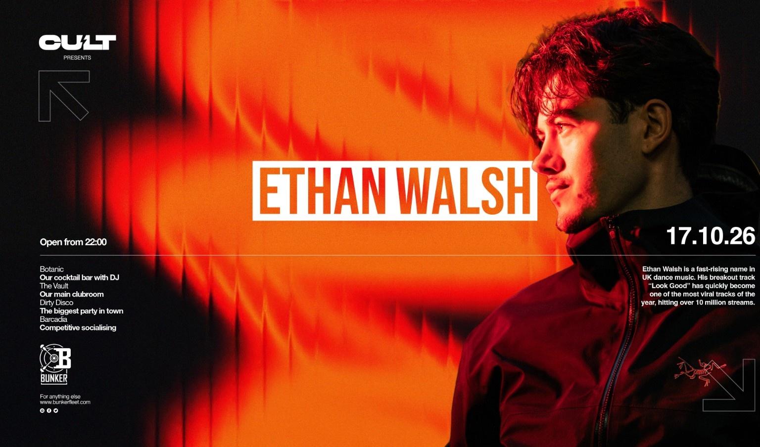 CULT SATURDAYS - ETHAN WALSH DJ SET